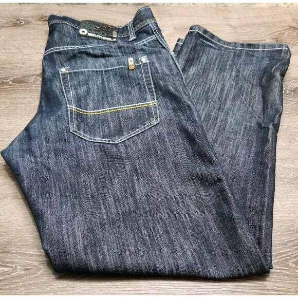 Southpole Jeans Size 40x34 Blue Wash Denim 4180 Vintage Y2K Baggy
